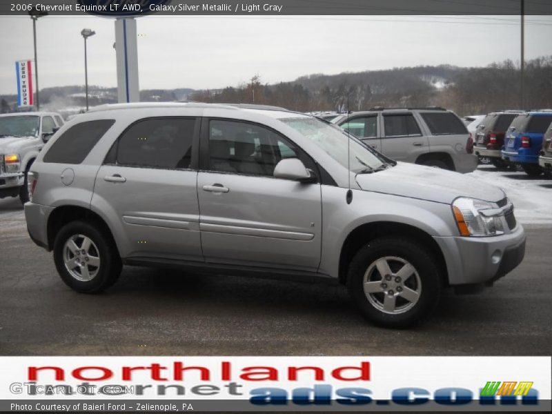 Galaxy Silver Metallic / Light Gray 2006 Chevrolet Equinox LT AWD