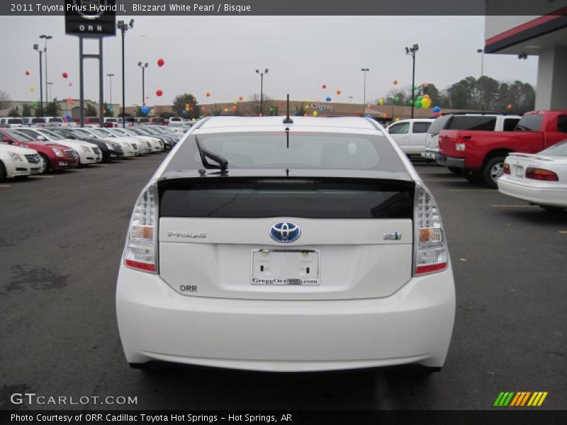 Blizzard White Pearl / Bisque 2011 Toyota Prius Hybrid II