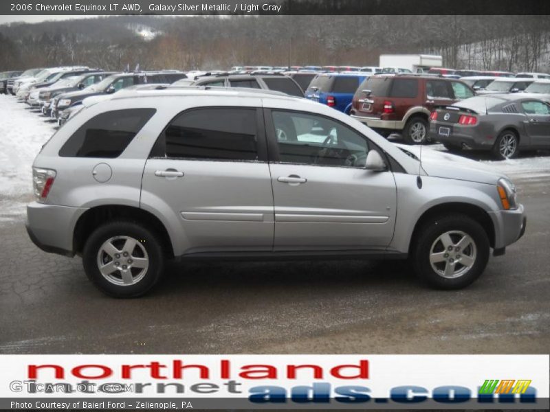 Galaxy Silver Metallic / Light Gray 2006 Chevrolet Equinox LT AWD