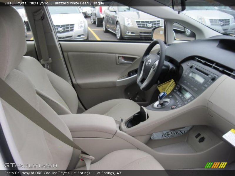 Blizzard White Pearl / Bisque 2011 Toyota Prius Hybrid II