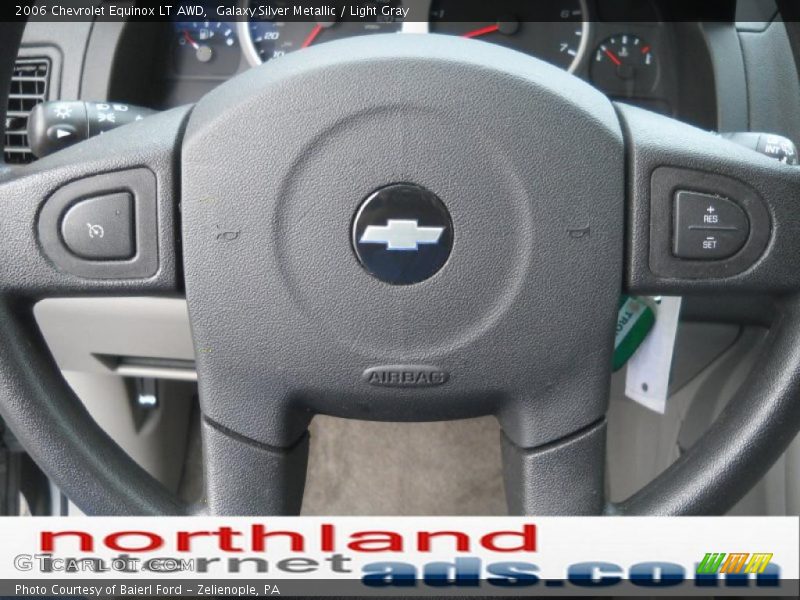 Galaxy Silver Metallic / Light Gray 2006 Chevrolet Equinox LT AWD