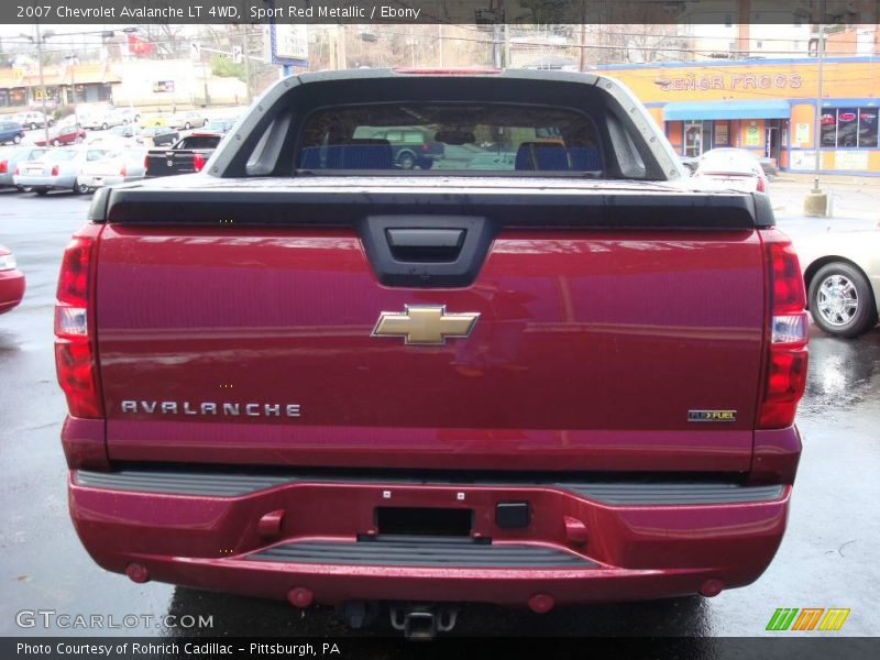 Sport Red Metallic / Ebony 2007 Chevrolet Avalanche LT 4WD