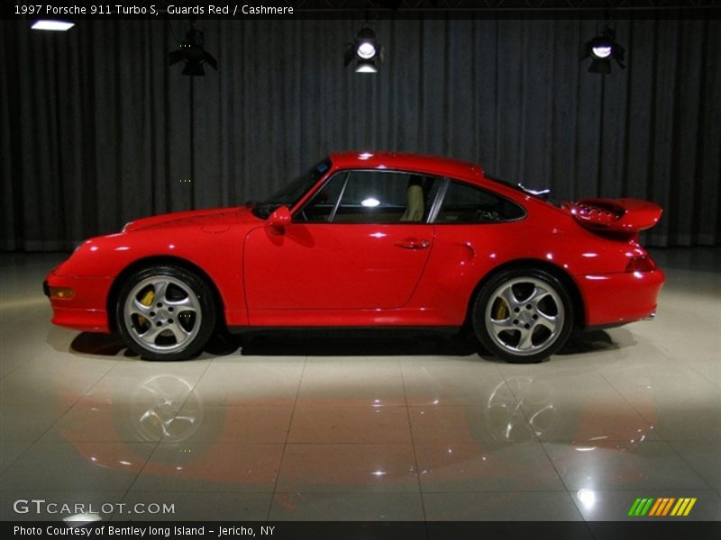 Guards Red / Cashmere 1997 Porsche 911 Turbo S