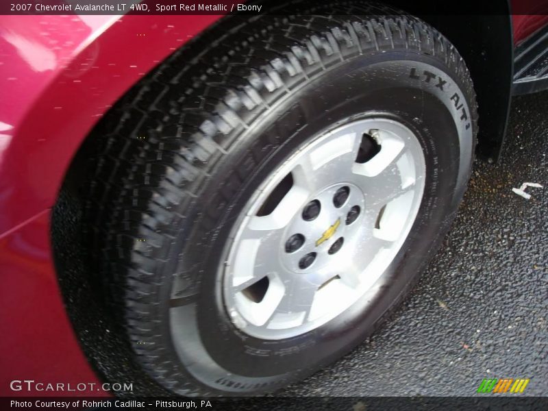 Sport Red Metallic / Ebony 2007 Chevrolet Avalanche LT 4WD