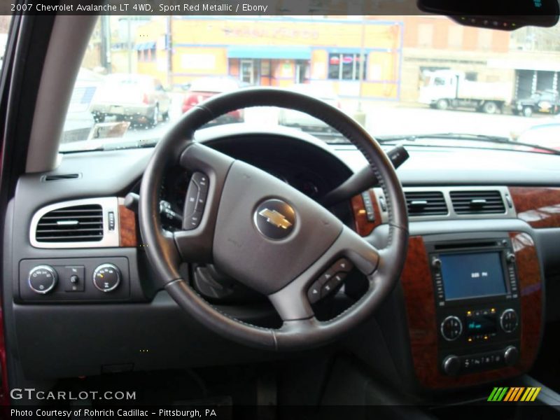 Sport Red Metallic / Ebony 2007 Chevrolet Avalanche LT 4WD