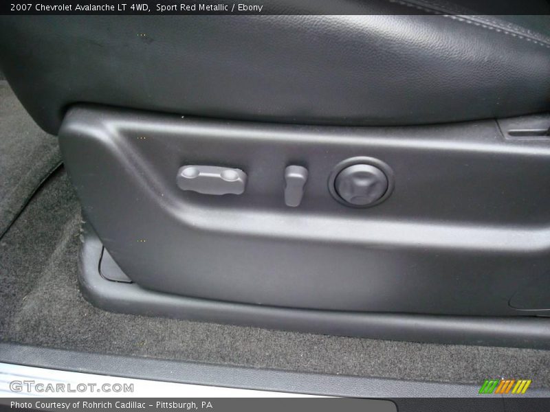 Sport Red Metallic / Ebony 2007 Chevrolet Avalanche LT 4WD
