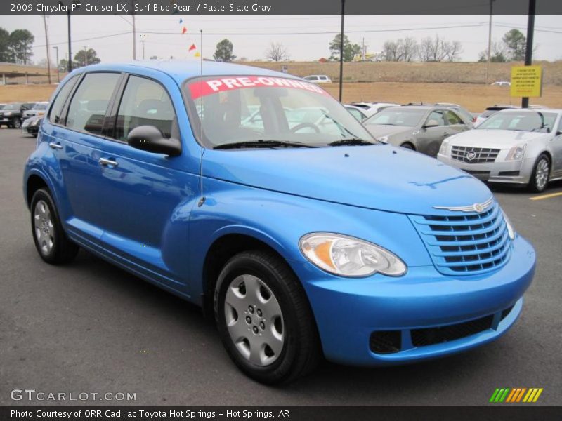 Surf Blue Pearl / Pastel Slate Gray 2009 Chrysler PT Cruiser LX