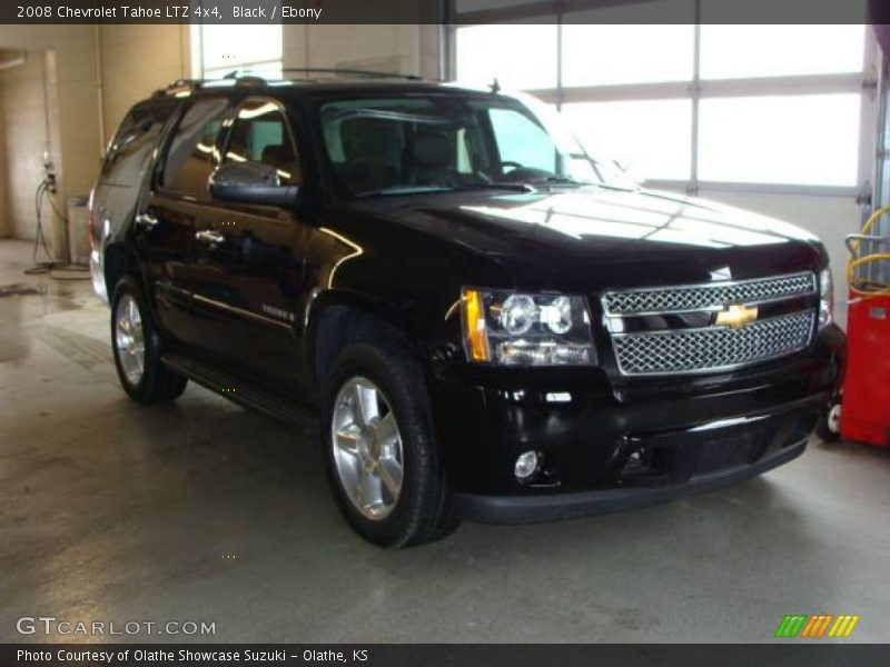 Black / Ebony 2008 Chevrolet Tahoe LTZ 4x4