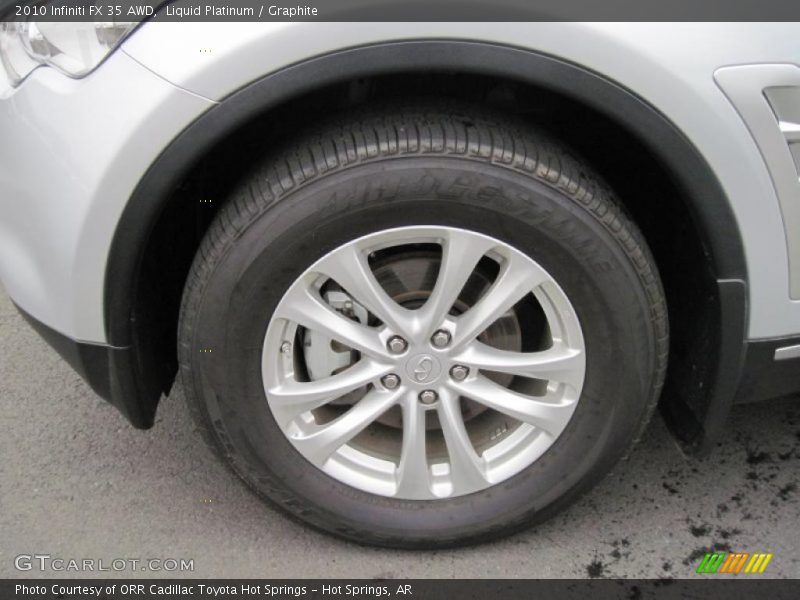  2010 FX 35 AWD Wheel