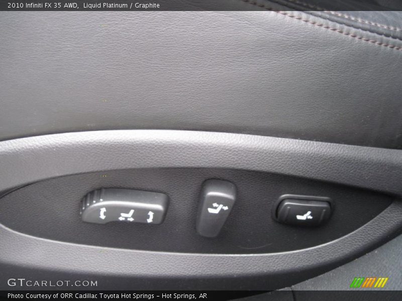 Liquid Platinum / Graphite 2010 Infiniti FX 35 AWD