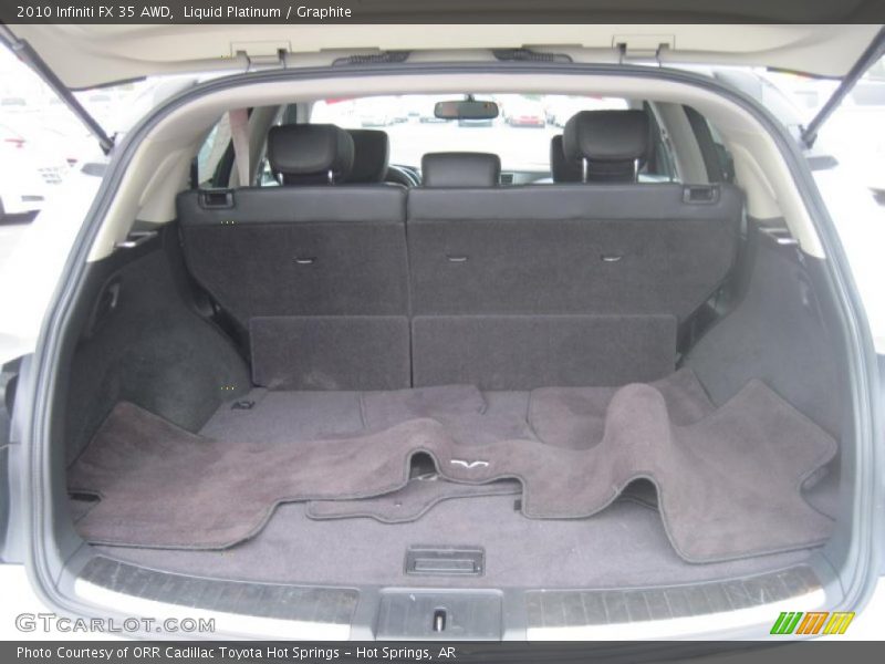  2010 FX 35 AWD Trunk