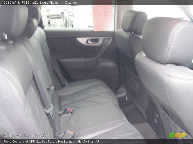 Liquid Platinum / Graphite 2010 Infiniti FX 35 AWD