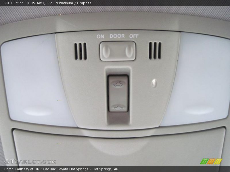 Liquid Platinum / Graphite 2010 Infiniti FX 35 AWD