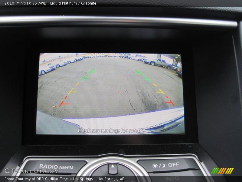 Liquid Platinum / Graphite 2010 Infiniti FX 35 AWD
