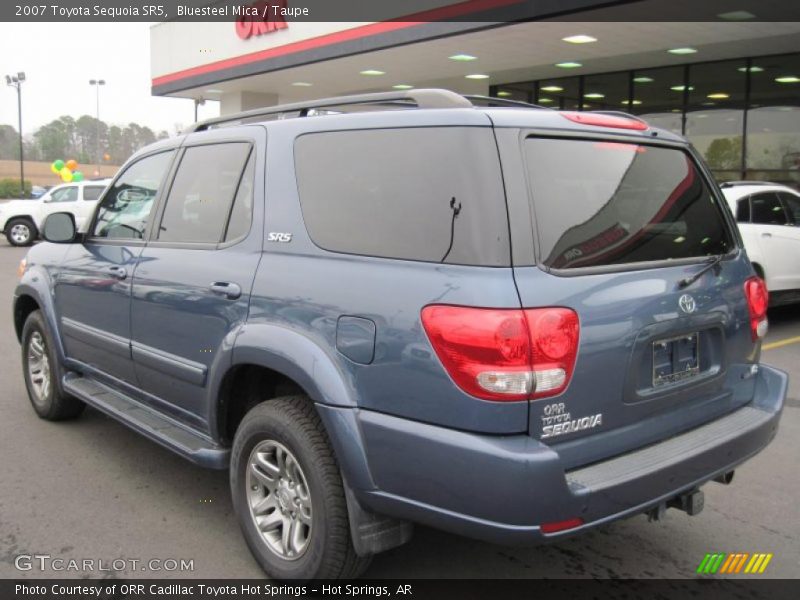 Bluesteel Mica / Taupe 2007 Toyota Sequoia SR5