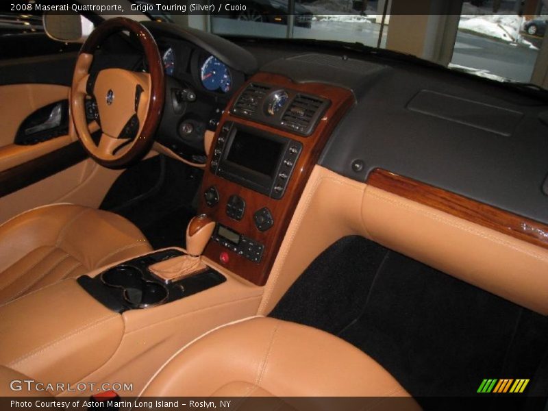 Grigio Touring (Silver) / Cuoio 2008 Maserati Quattroporte