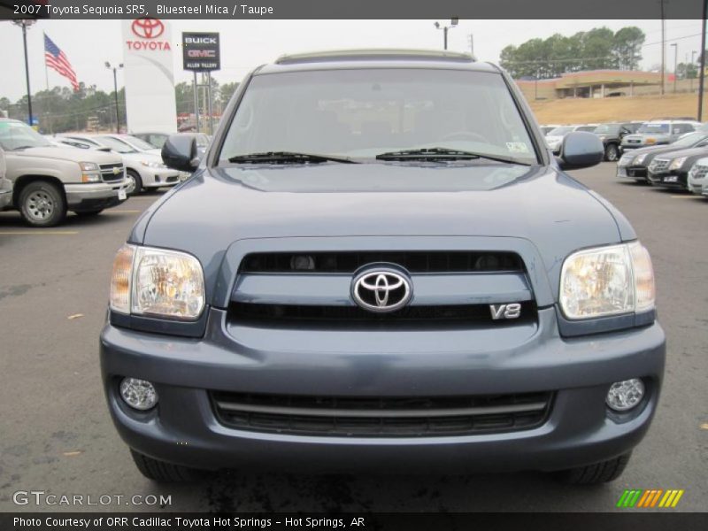 Bluesteel Mica / Taupe 2007 Toyota Sequoia SR5