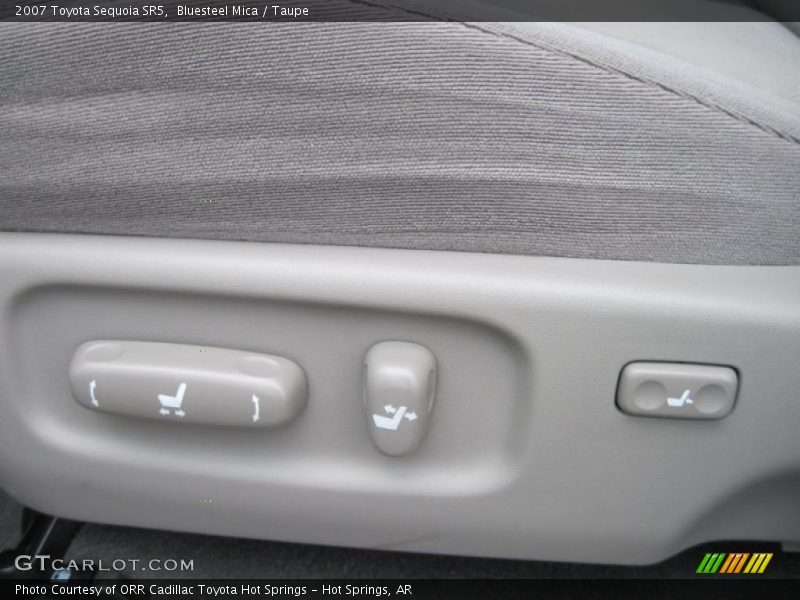 Bluesteel Mica / Taupe 2007 Toyota Sequoia SR5