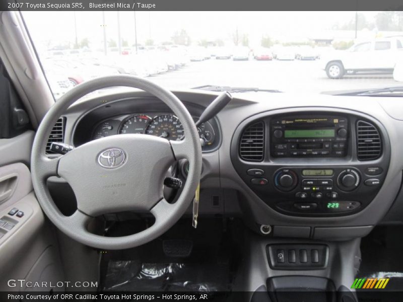 Bluesteel Mica / Taupe 2007 Toyota Sequoia SR5