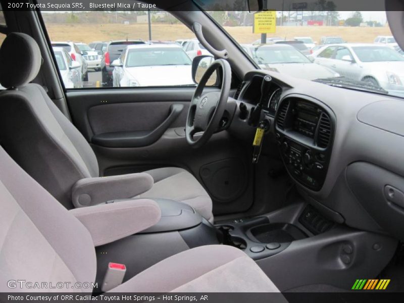 Bluesteel Mica / Taupe 2007 Toyota Sequoia SR5