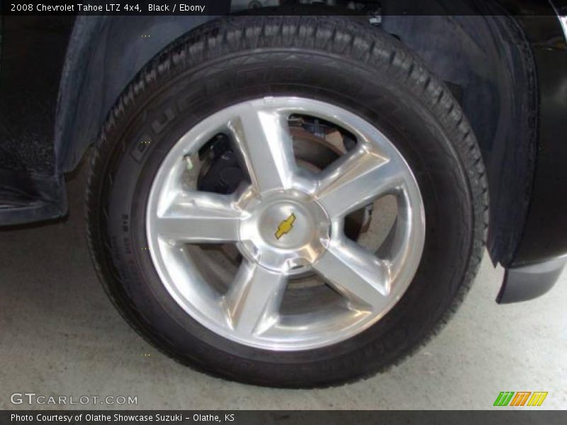 Black / Ebony 2008 Chevrolet Tahoe LTZ 4x4