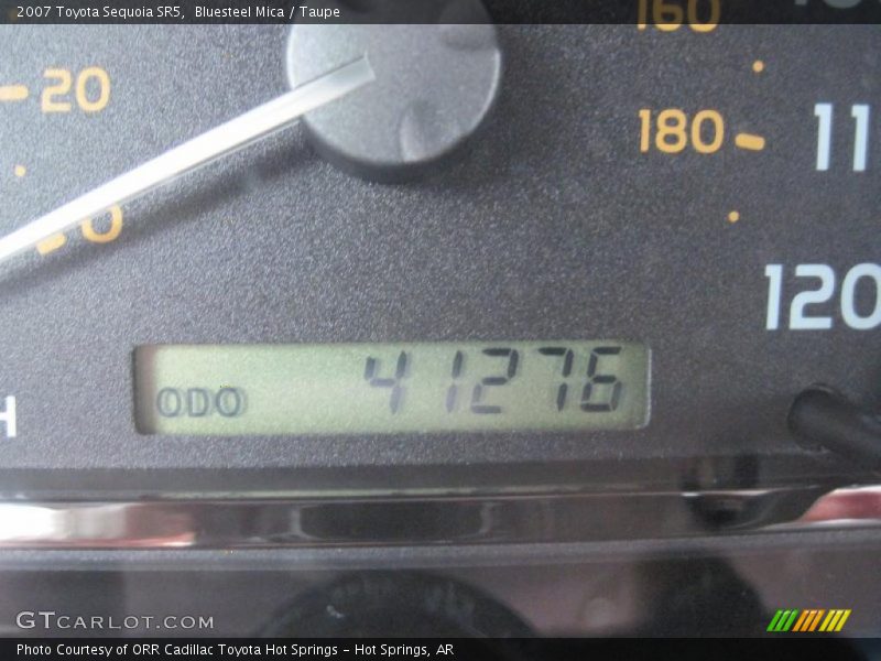 Bluesteel Mica / Taupe 2007 Toyota Sequoia SR5