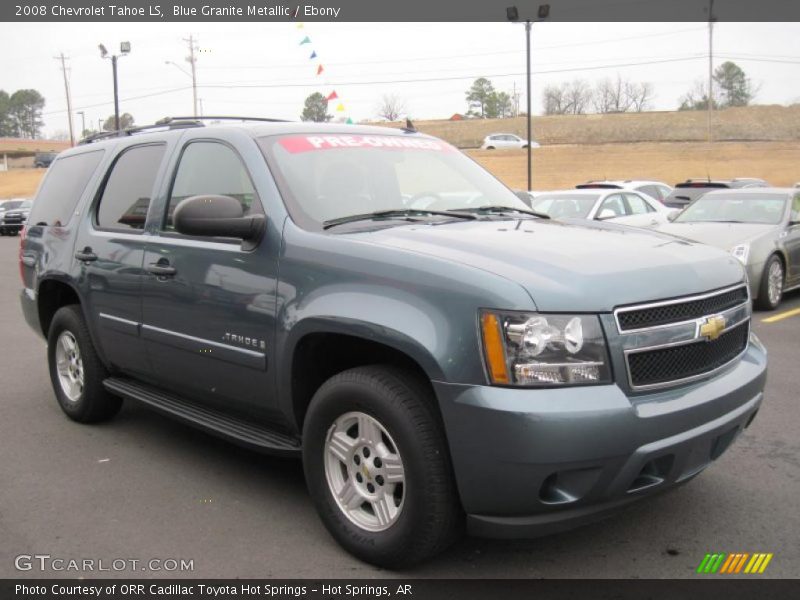 Blue Granite Metallic / Ebony 2008 Chevrolet Tahoe LS
