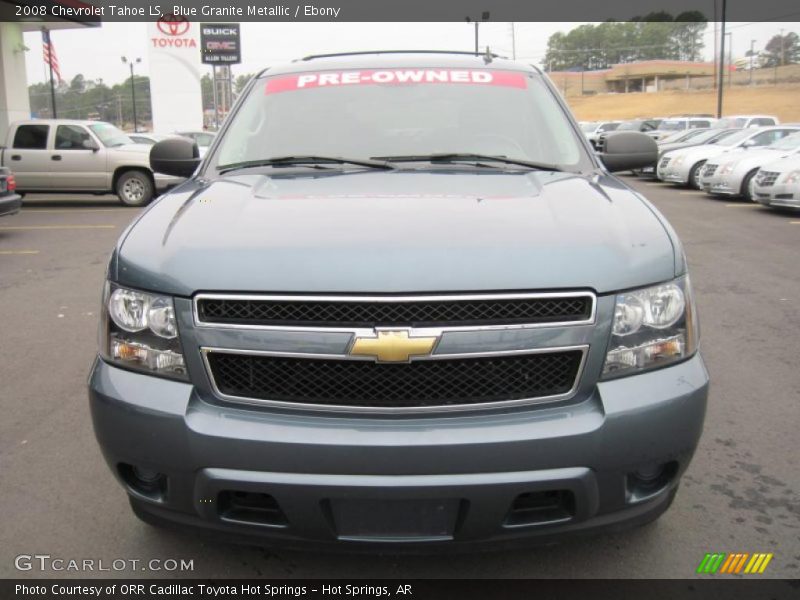 Blue Granite Metallic / Ebony 2008 Chevrolet Tahoe LS