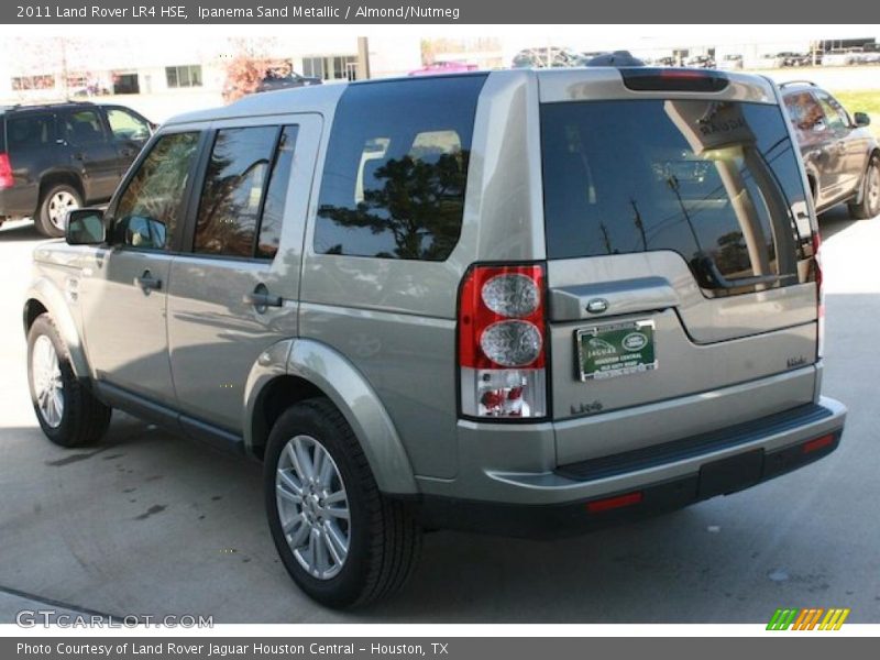 Ipanema Sand Metallic / Almond/Nutmeg 2011 Land Rover LR4 HSE
