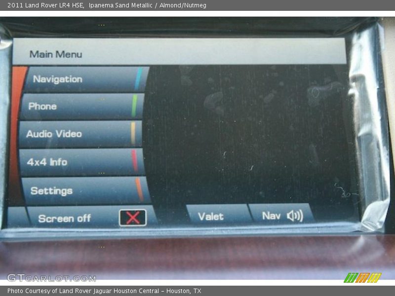 Ipanema Sand Metallic / Almond/Nutmeg 2011 Land Rover LR4 HSE