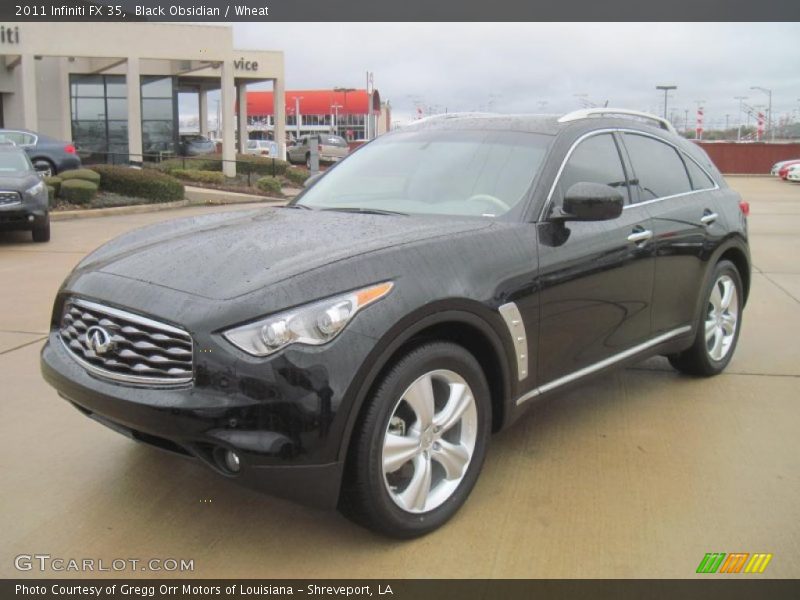 Black Obsidian / Wheat 2011 Infiniti FX 35