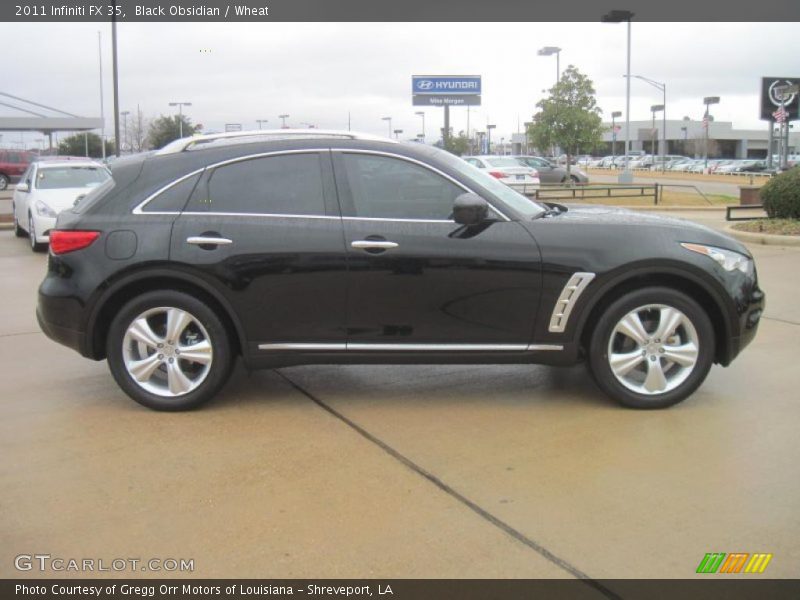 Black Obsidian / Wheat 2011 Infiniti FX 35