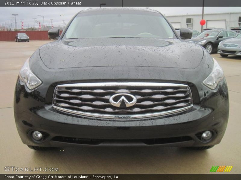 Black Obsidian / Wheat 2011 Infiniti FX 35