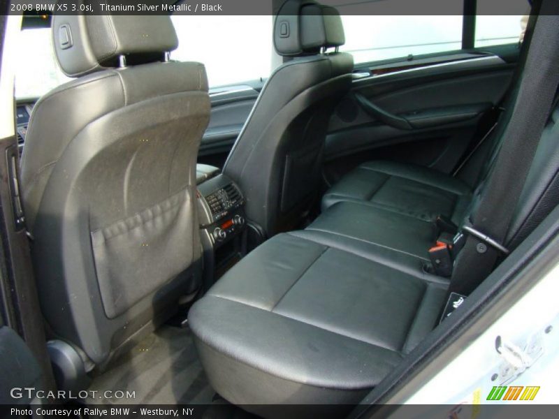 Titanium Silver Metallic / Black 2008 BMW X5 3.0si