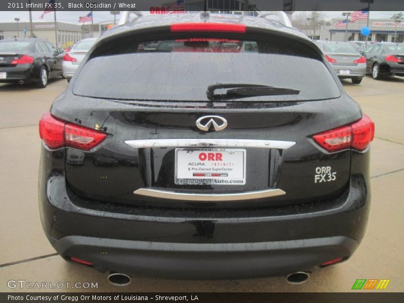 Black Obsidian / Wheat 2011 Infiniti FX 35