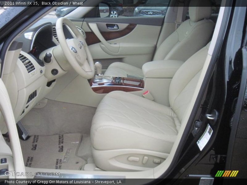 Black Obsidian / Wheat 2011 Infiniti FX 35
