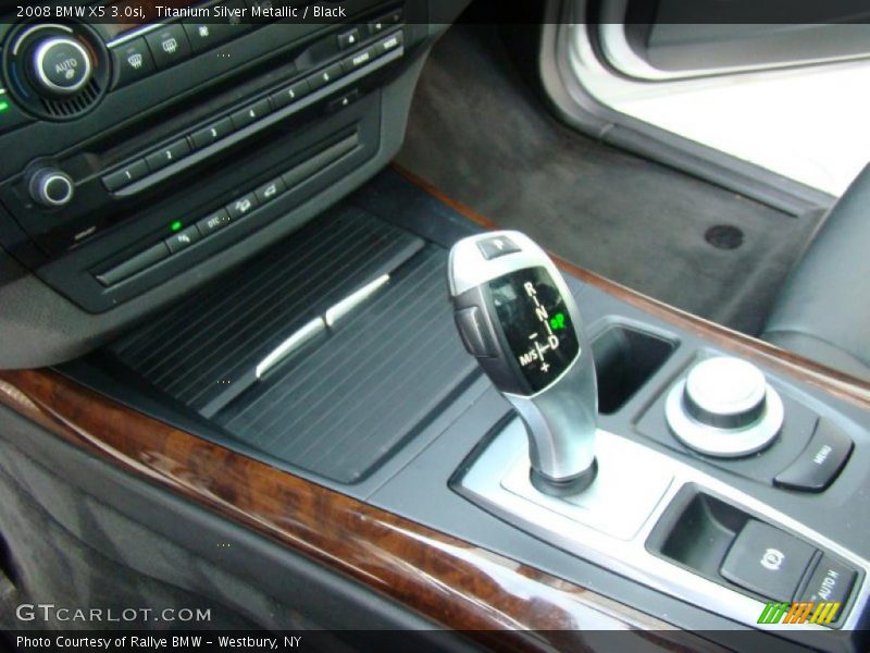Titanium Silver Metallic / Black 2008 BMW X5 3.0si