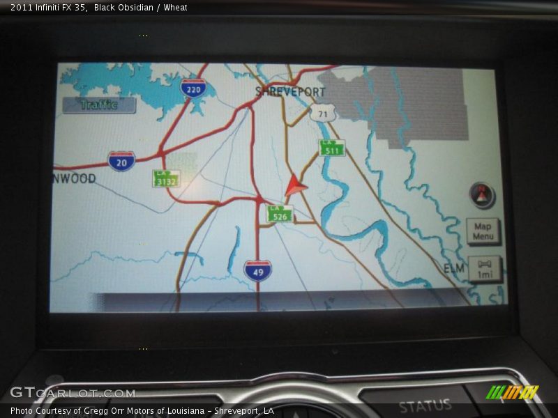 Black Obsidian / Wheat 2011 Infiniti FX 35