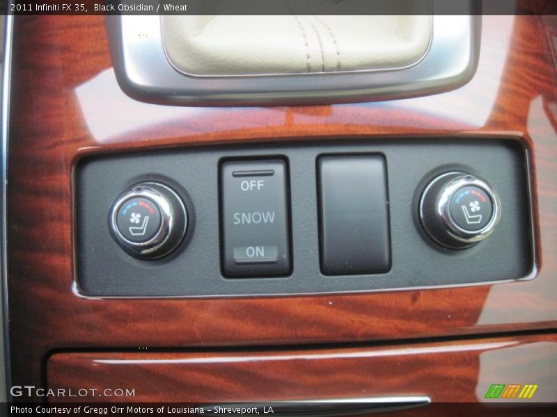 Black Obsidian / Wheat 2011 Infiniti FX 35