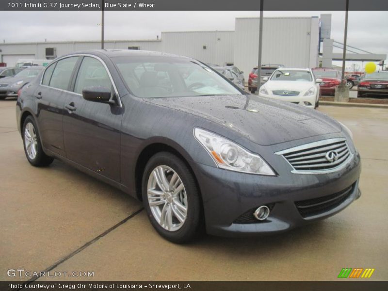 Blue Slate / Wheat 2011 Infiniti G 37 Journey Sedan