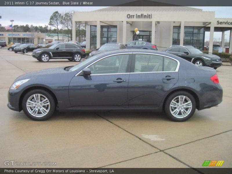 Blue Slate / Wheat 2011 Infiniti G 37 Journey Sedan