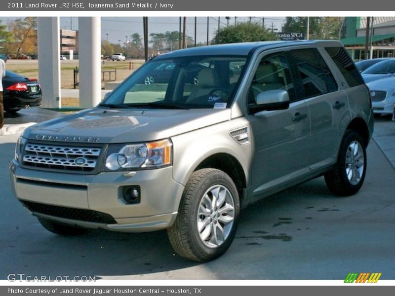Ipanema Sand Metallic / Ivory 2011 Land Rover LR2 HSE