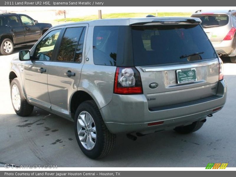 Ipanema Sand Metallic / Ivory 2011 Land Rover LR2 HSE
