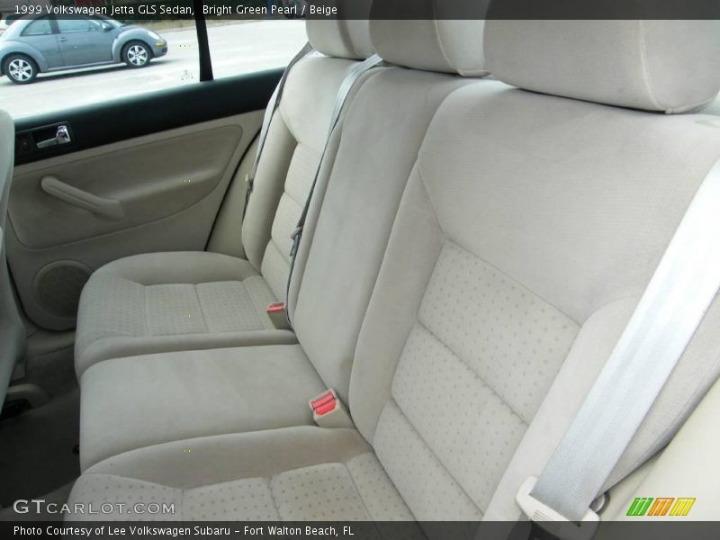 Bright Green Pearl / Beige 1999 Volkswagen Jetta GLS Sedan