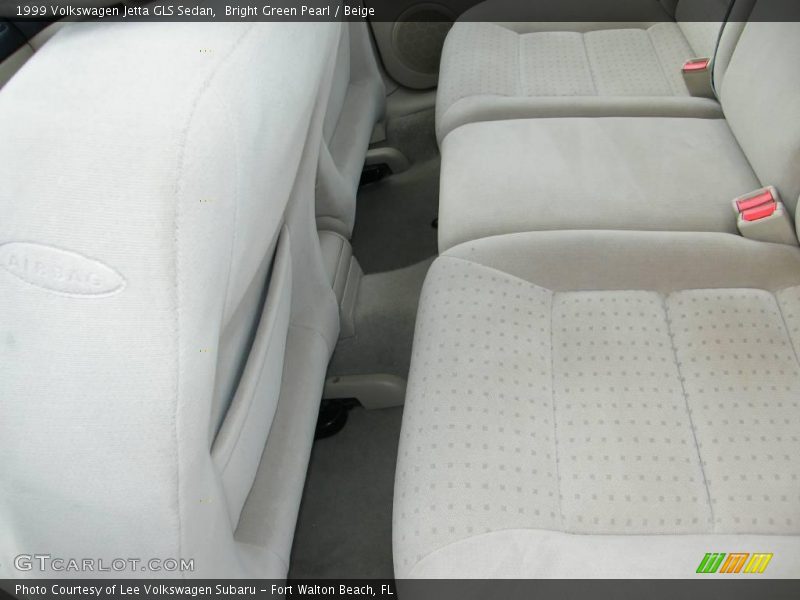 Bright Green Pearl / Beige 1999 Volkswagen Jetta GLS Sedan