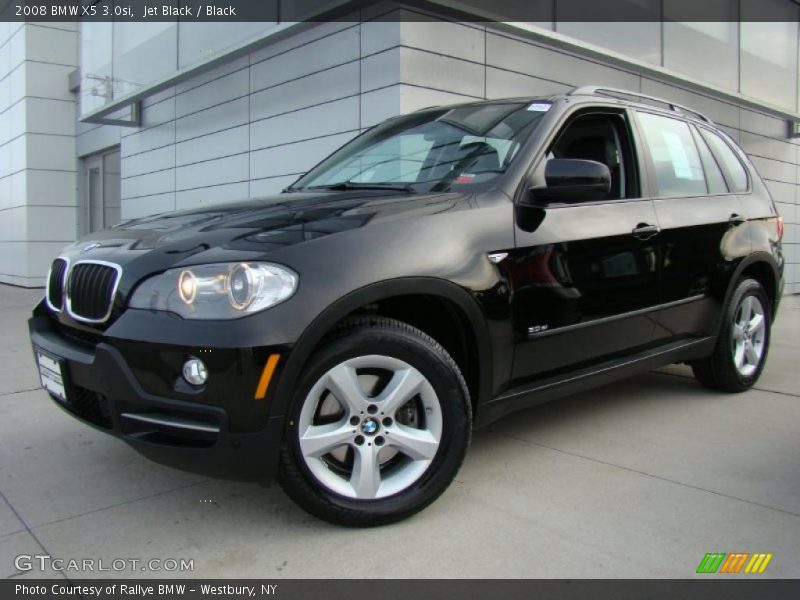 Jet Black / Black 2008 BMW X5 3.0si