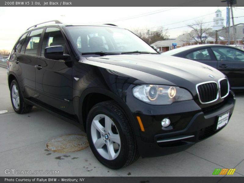 Jet Black / Black 2008 BMW X5 3.0si