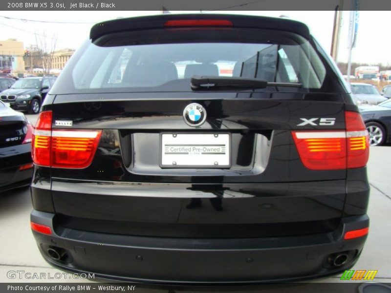 Jet Black / Black 2008 BMW X5 3.0si