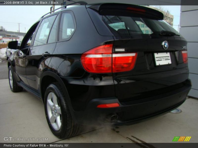 Jet Black / Black 2008 BMW X5 3.0si