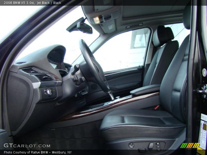 Jet Black / Black 2008 BMW X5 3.0si